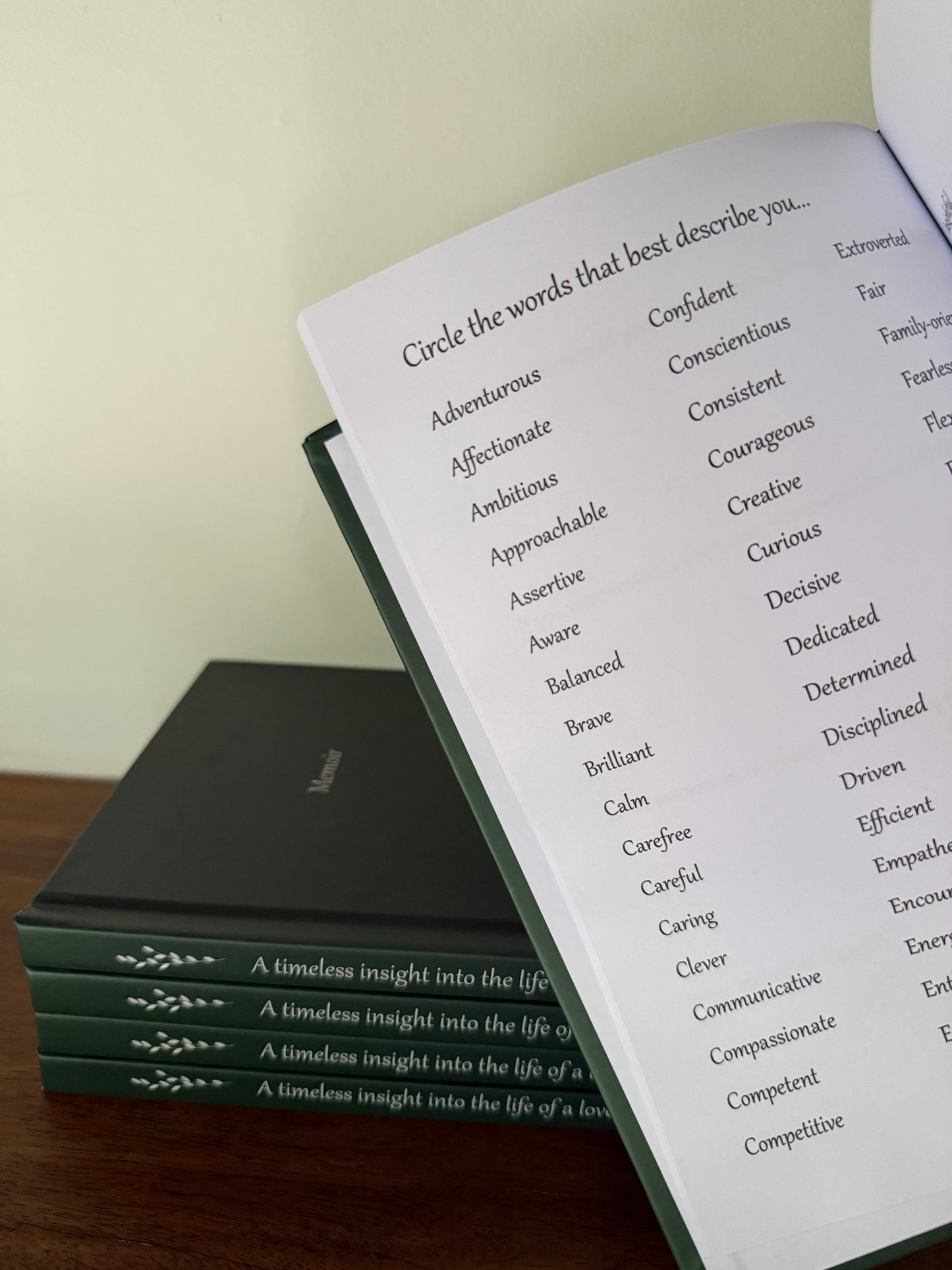 Premium Memoir Book