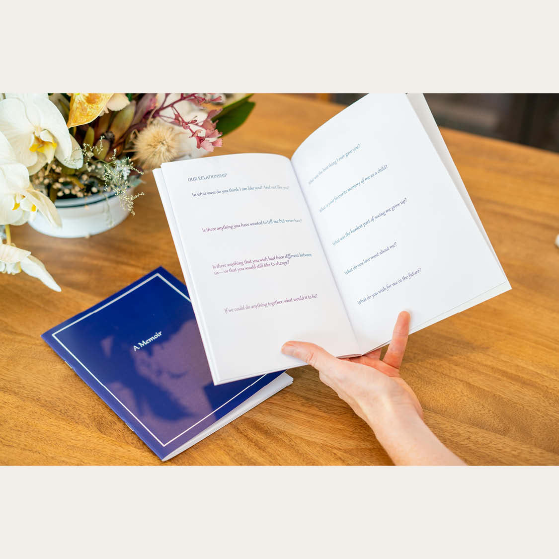 Soft Cover Memoir Book