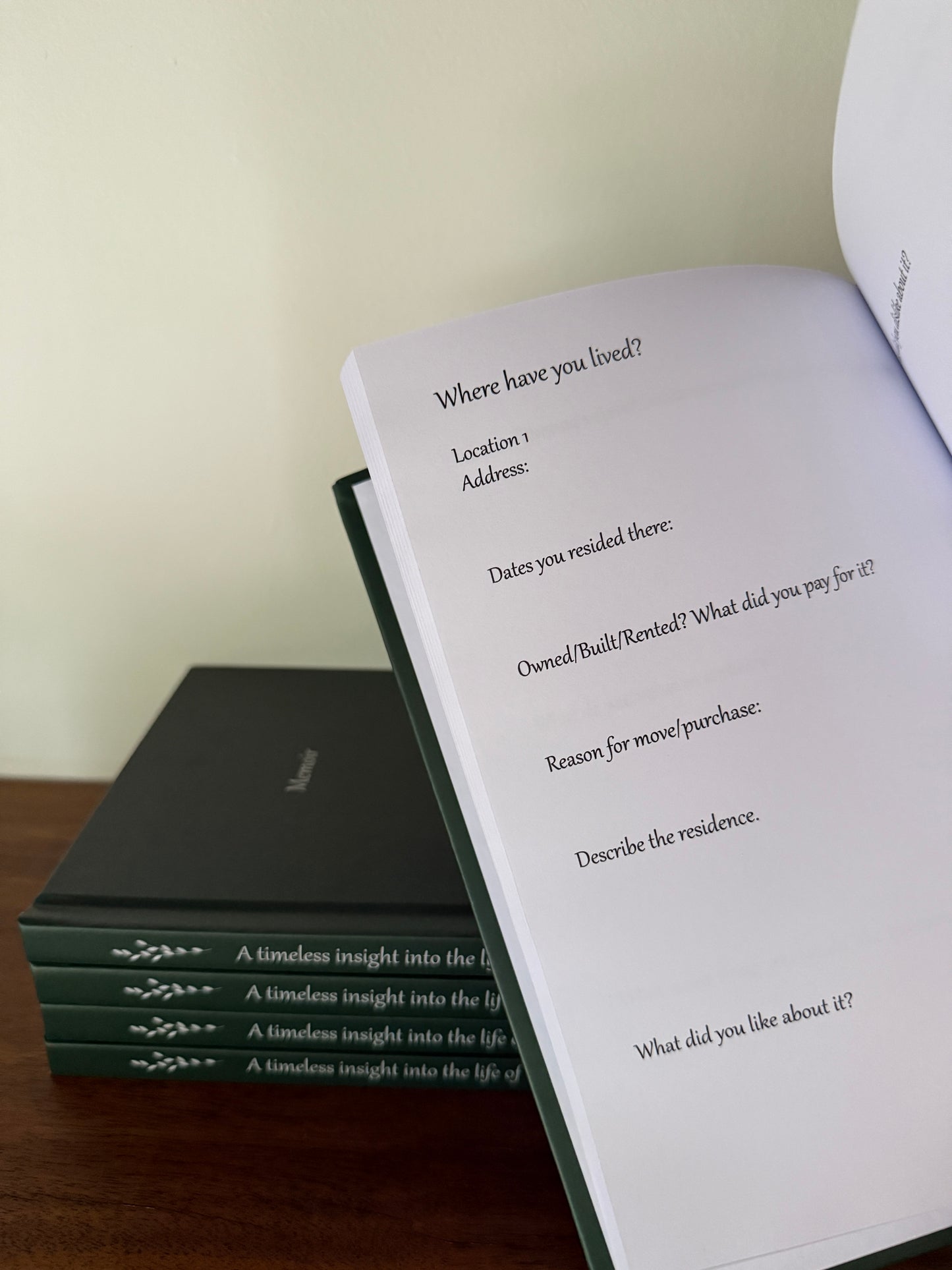 Premium Memoir Book