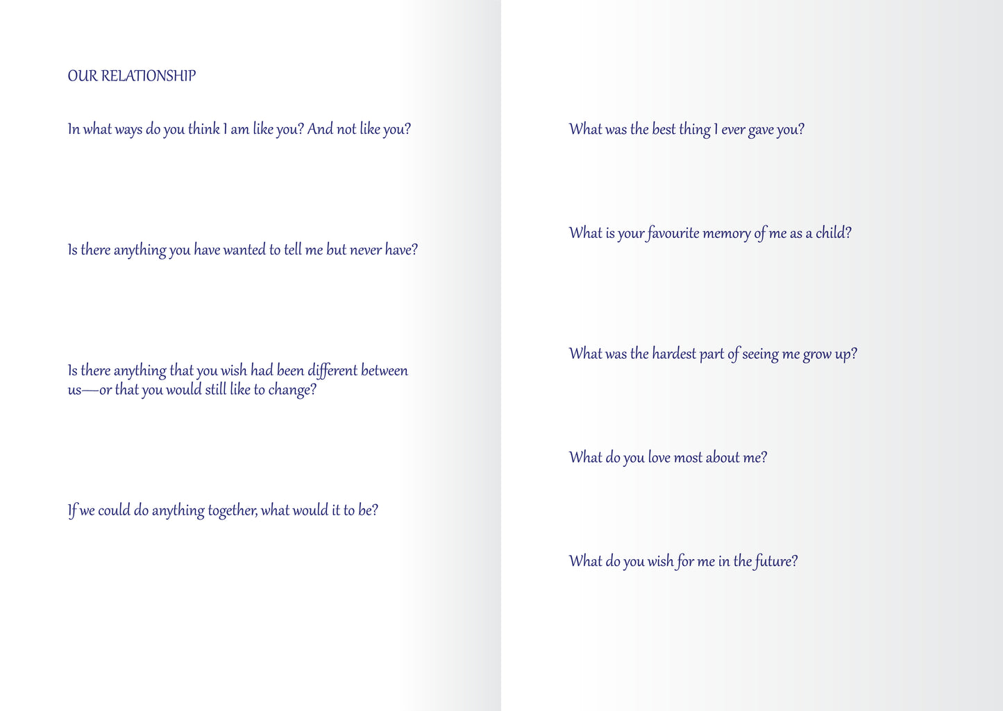 Prestige Memoir Book